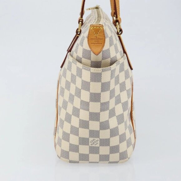LOUIS VUITTON Damier Azur Totally PM Tote Bag N41280 LV Auth 128912A - Picture 6 of 16